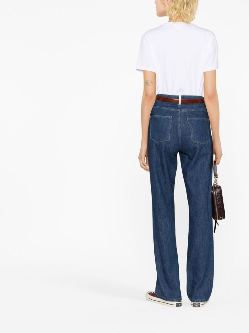 Isabel Marant Étoile Aby Logo-embroidered T-shirt outlook