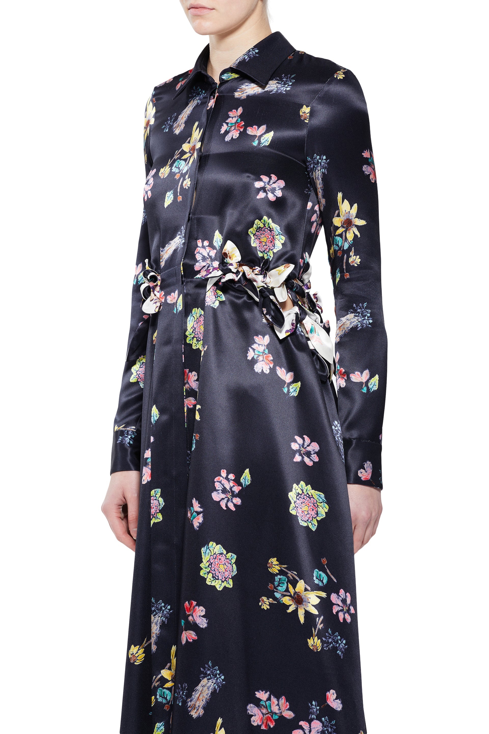 Clive Dress in Silk - 6