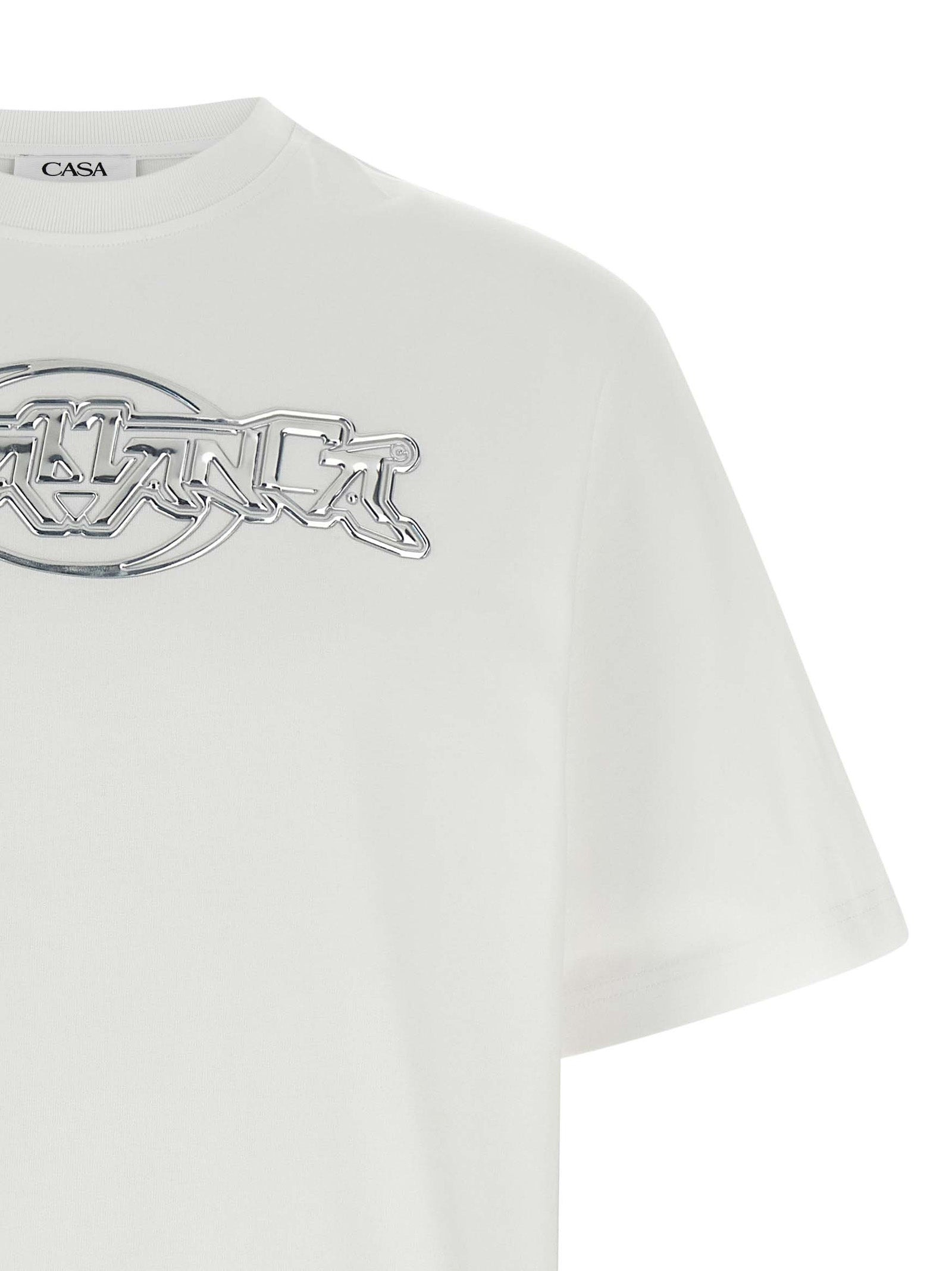 Casablanca Men 'Casablanca Chrome' T-Shirt - 3