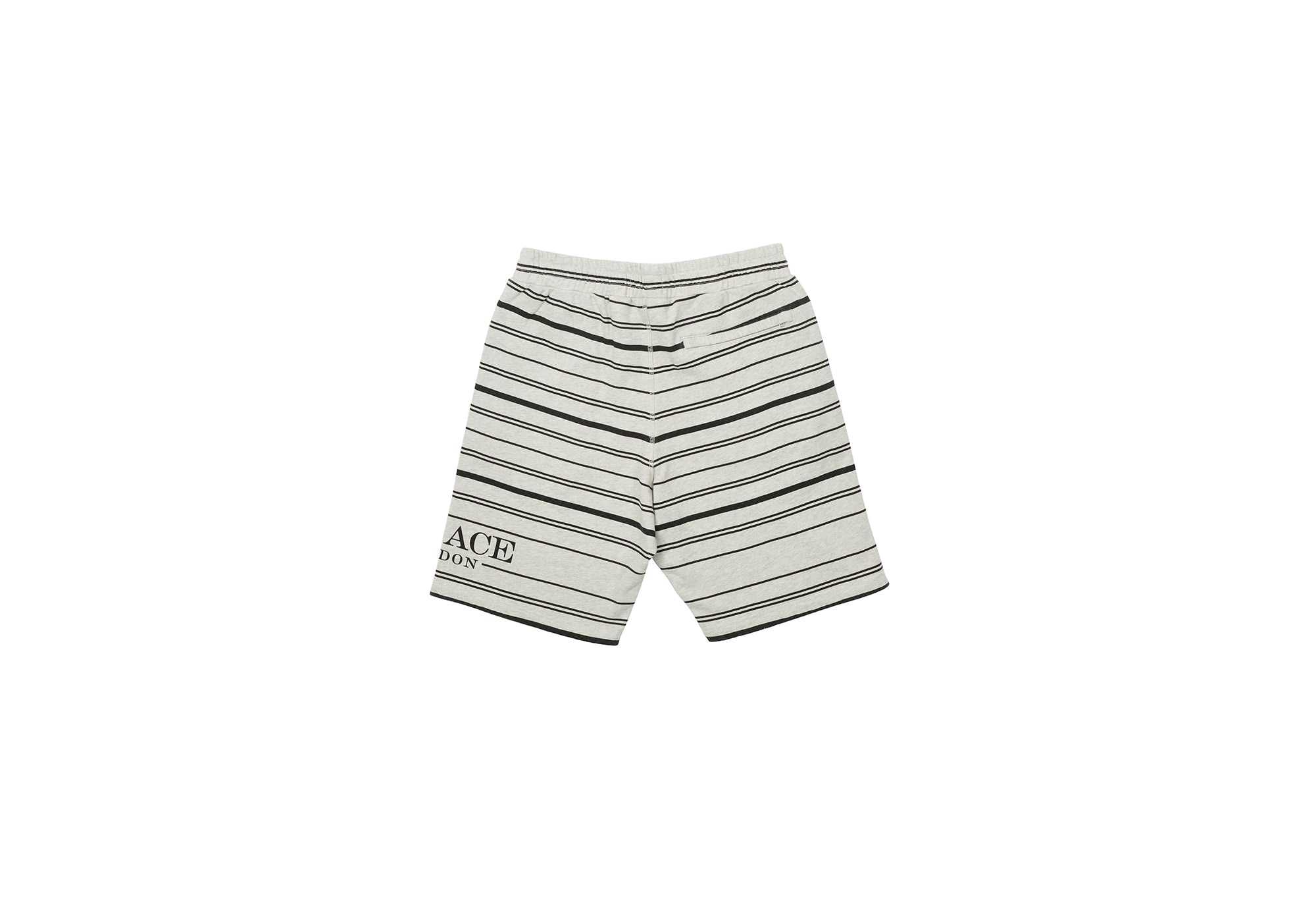 PRINTED STRIPE SHORTS GREY MARL - 3
