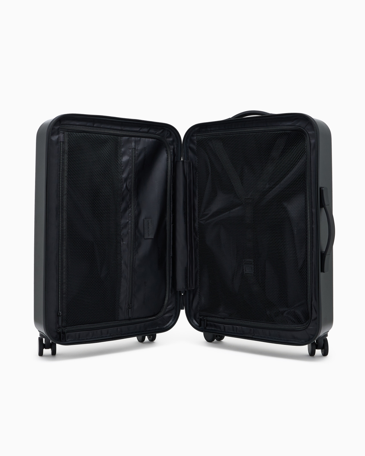 ASV ABS MEDIUM CARRY-ON BAG WITH REGENERATED SAFFIANO DETAIL AND EAGLE PLATE - 4