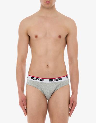 Moschino SET OF 2 LOGO BAND BRIEFS outlook