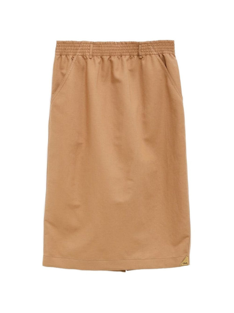 elastic-waist skirt 1