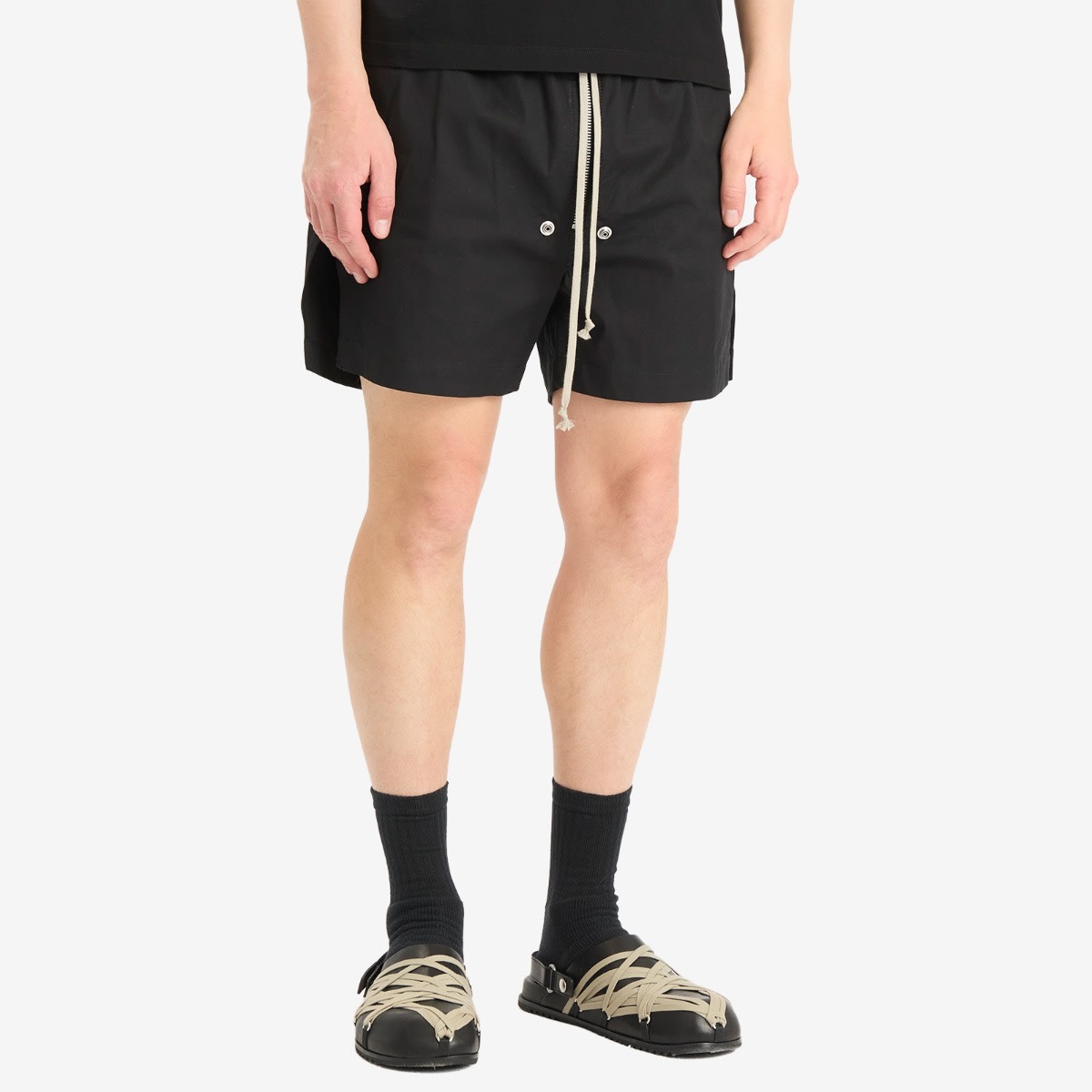 Rick Owens Heavy Cotton Poplin Bela Boxers - 2