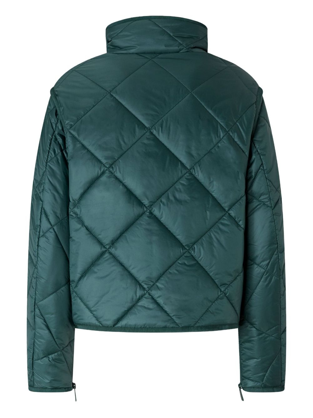 diamond-pattern quilted jacket - 2