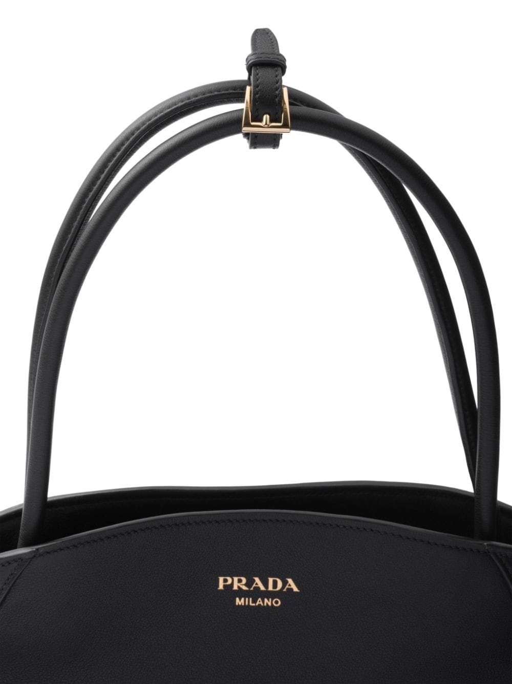 large leather tote bag - 6