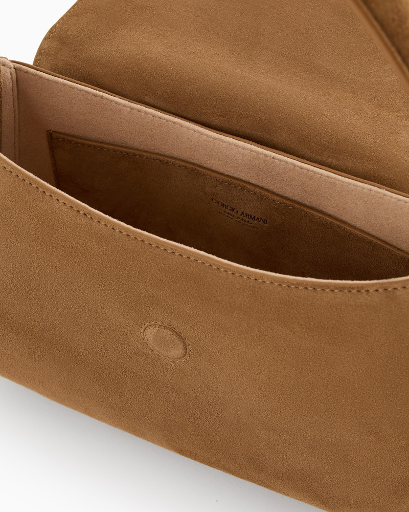 Small la Prima Soft suede handbag 4