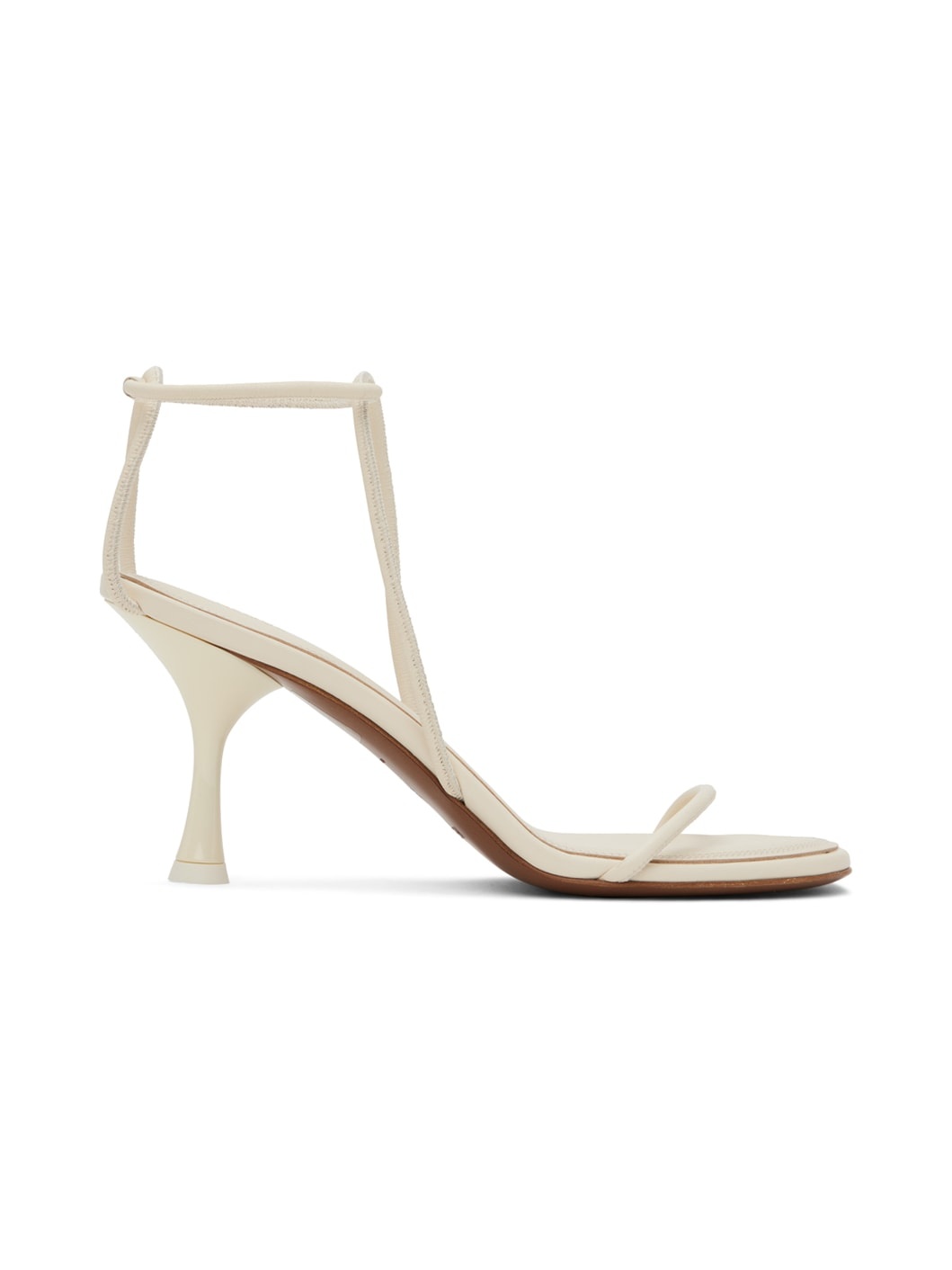 White Nenque Heeled Sandals - 1