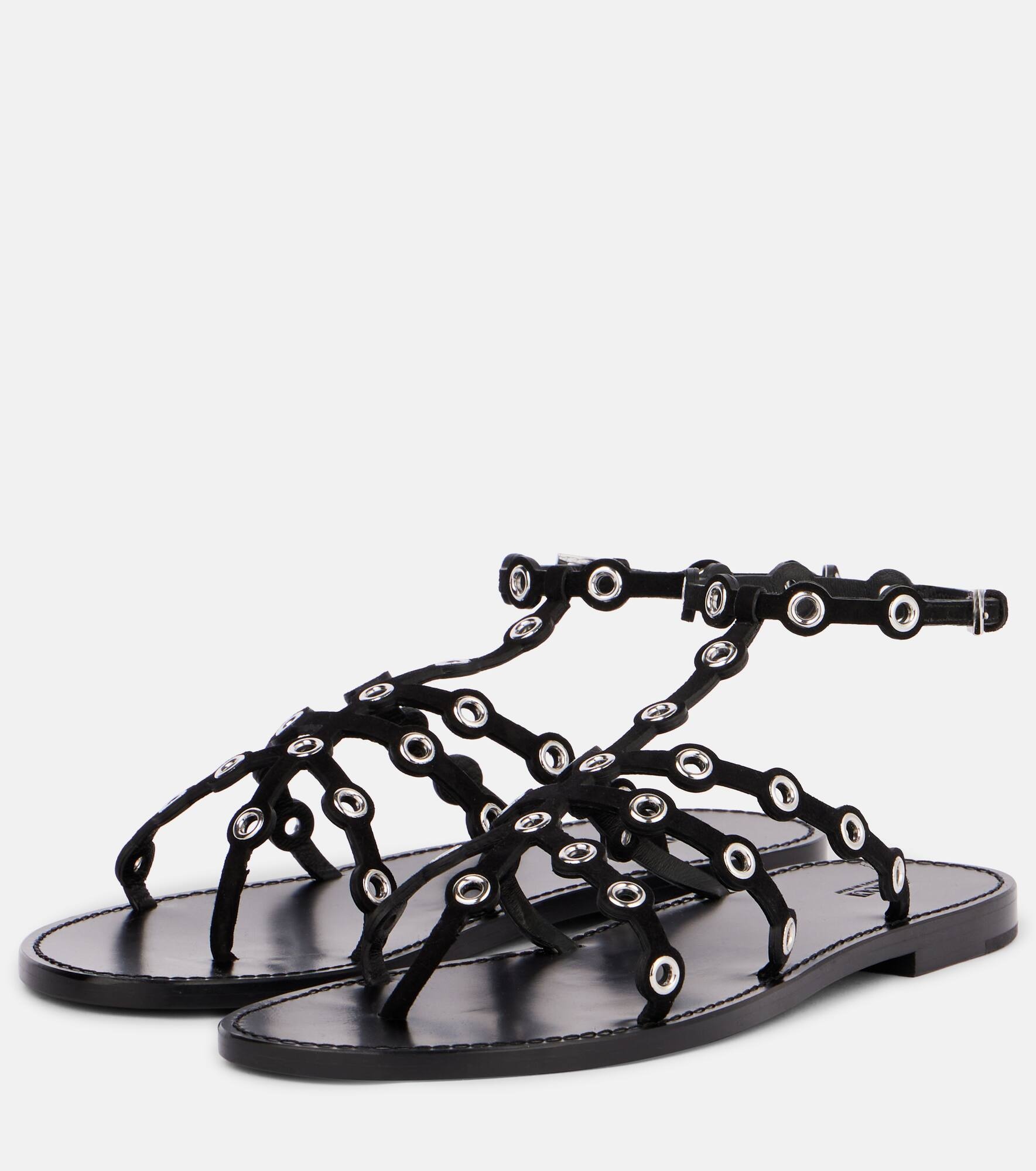 Leather sandals - 4