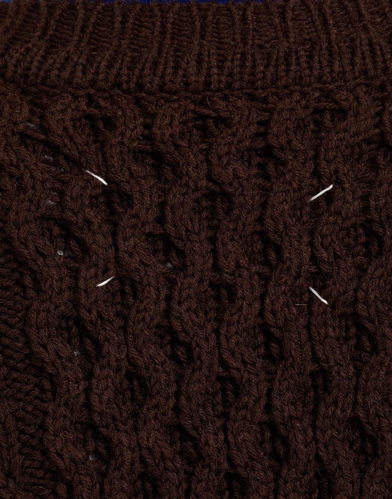 Cable knit cardigan - 6