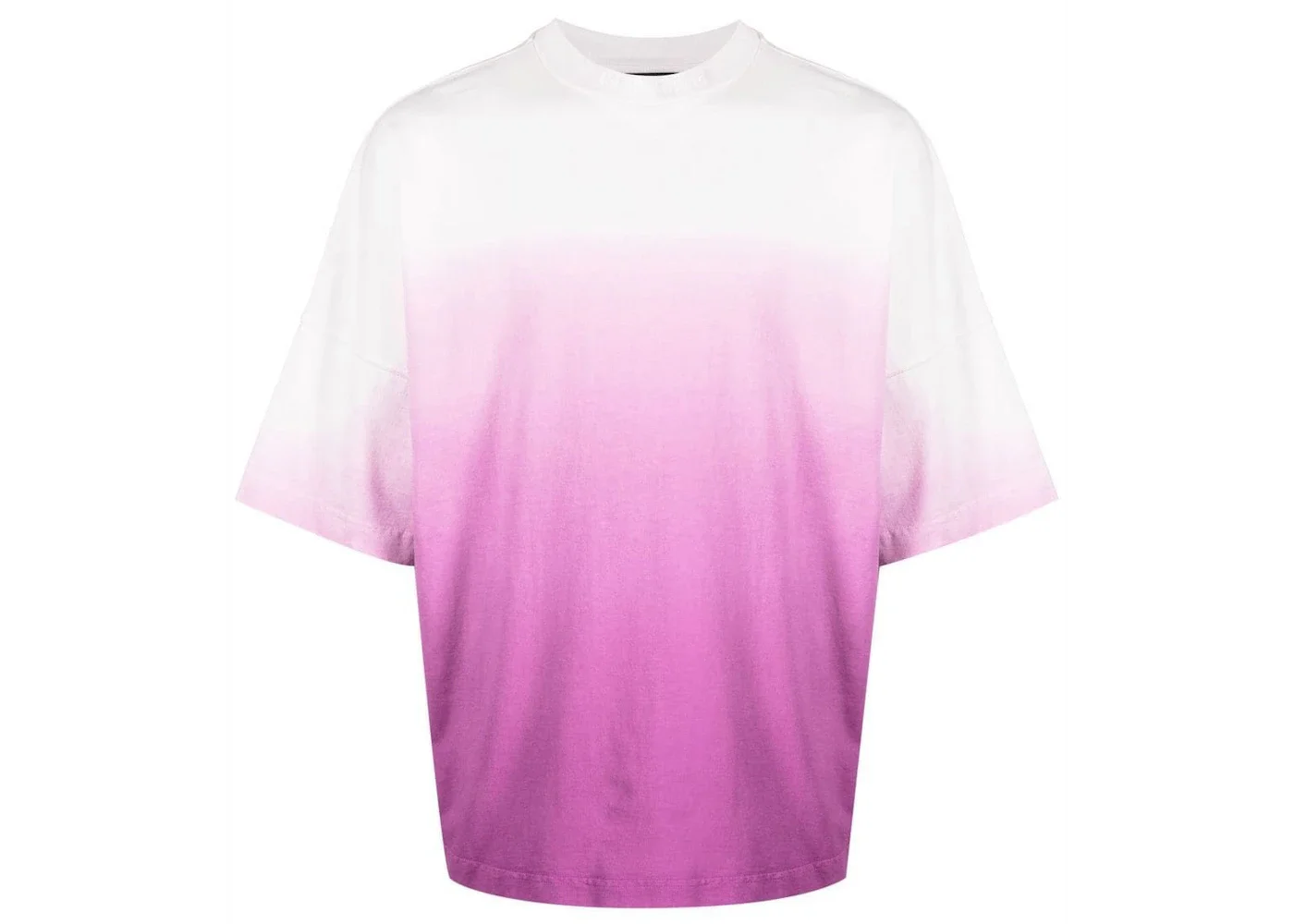 Palm Angels Gradient Overlogo Tee Purple/White - 1