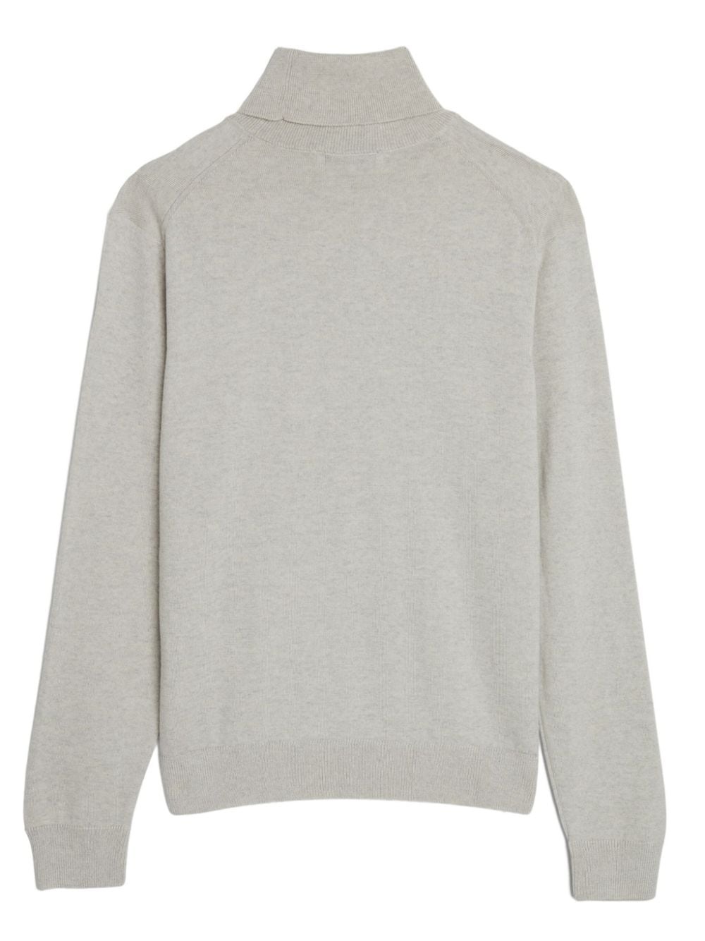 roll-neck long-sleeve wool jumper - 2