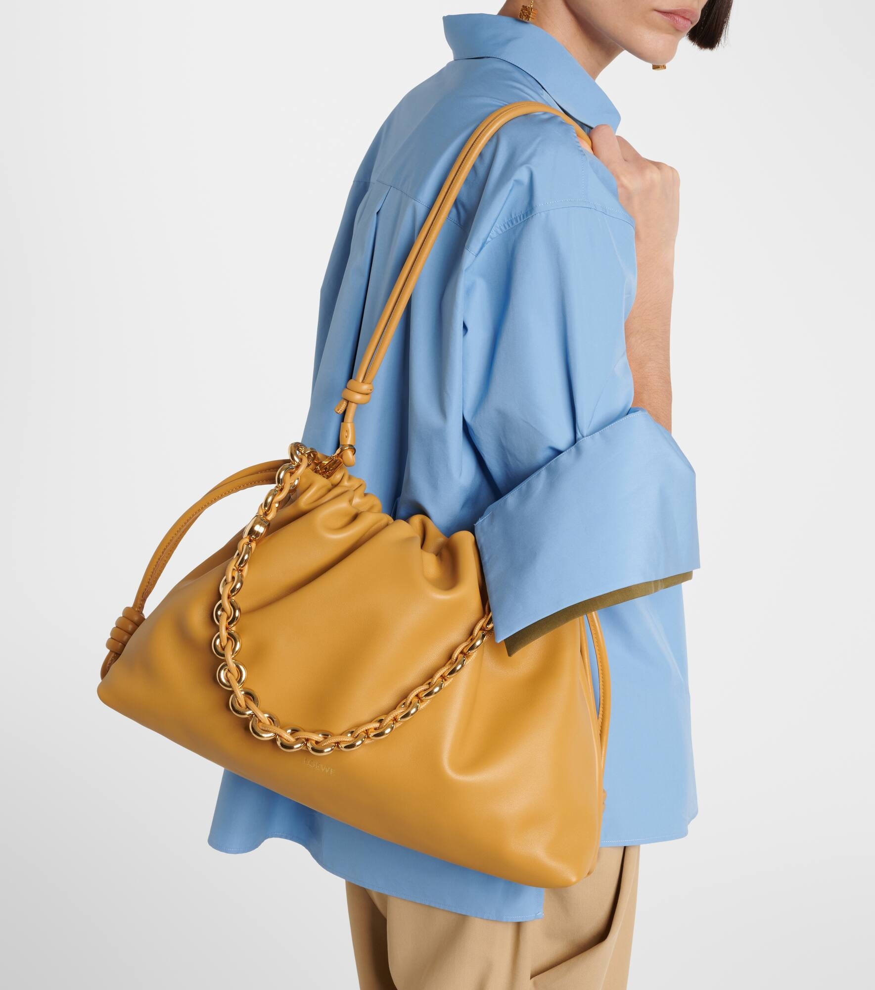 Flamenco Large leather clutch - 2