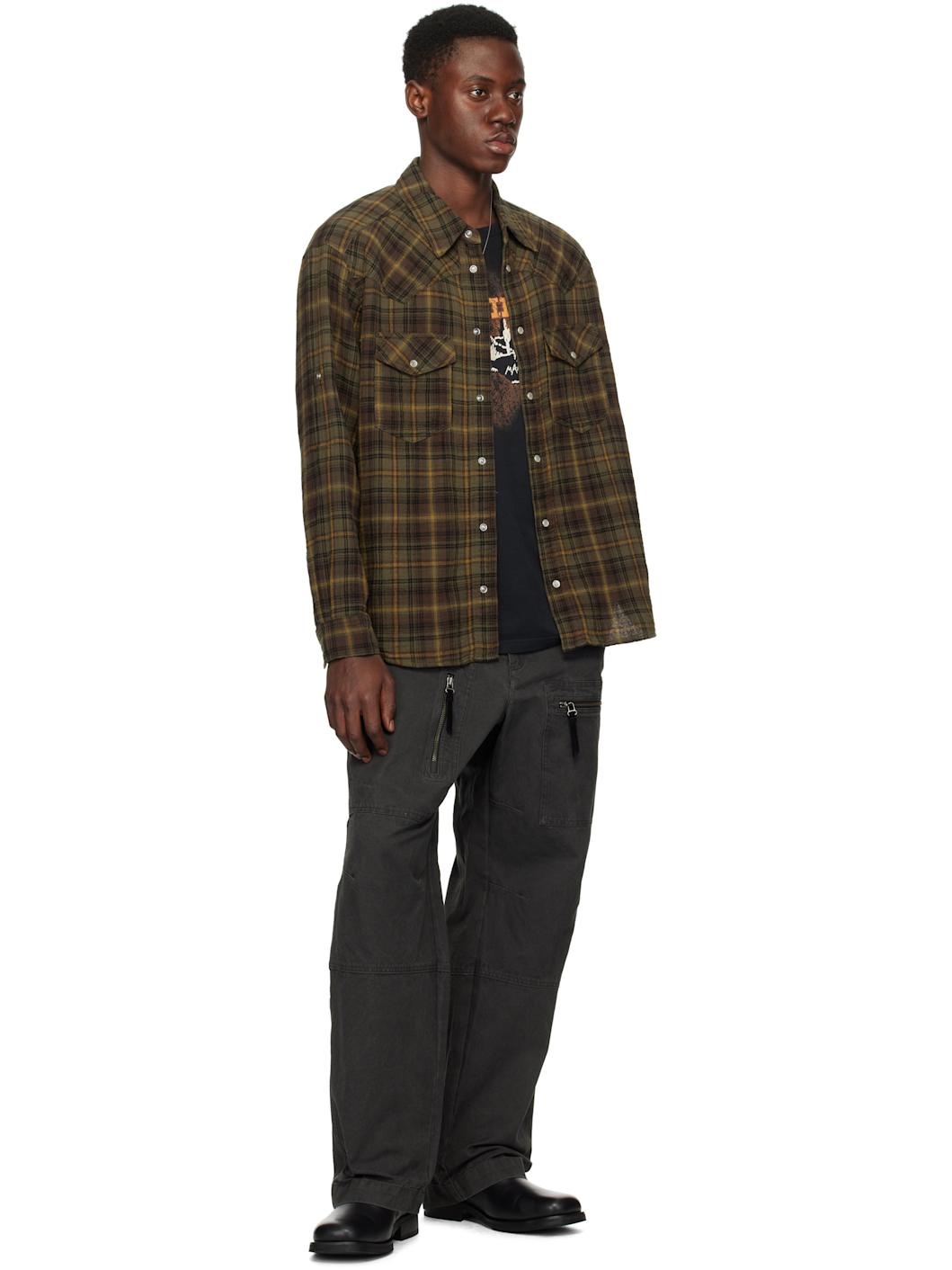 Black Kleber Cargo Pants - 4