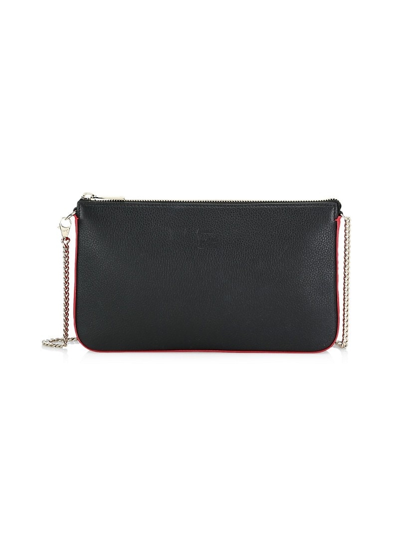 Christian Louboutin, Loubila hybrid pouch black crossbody bag