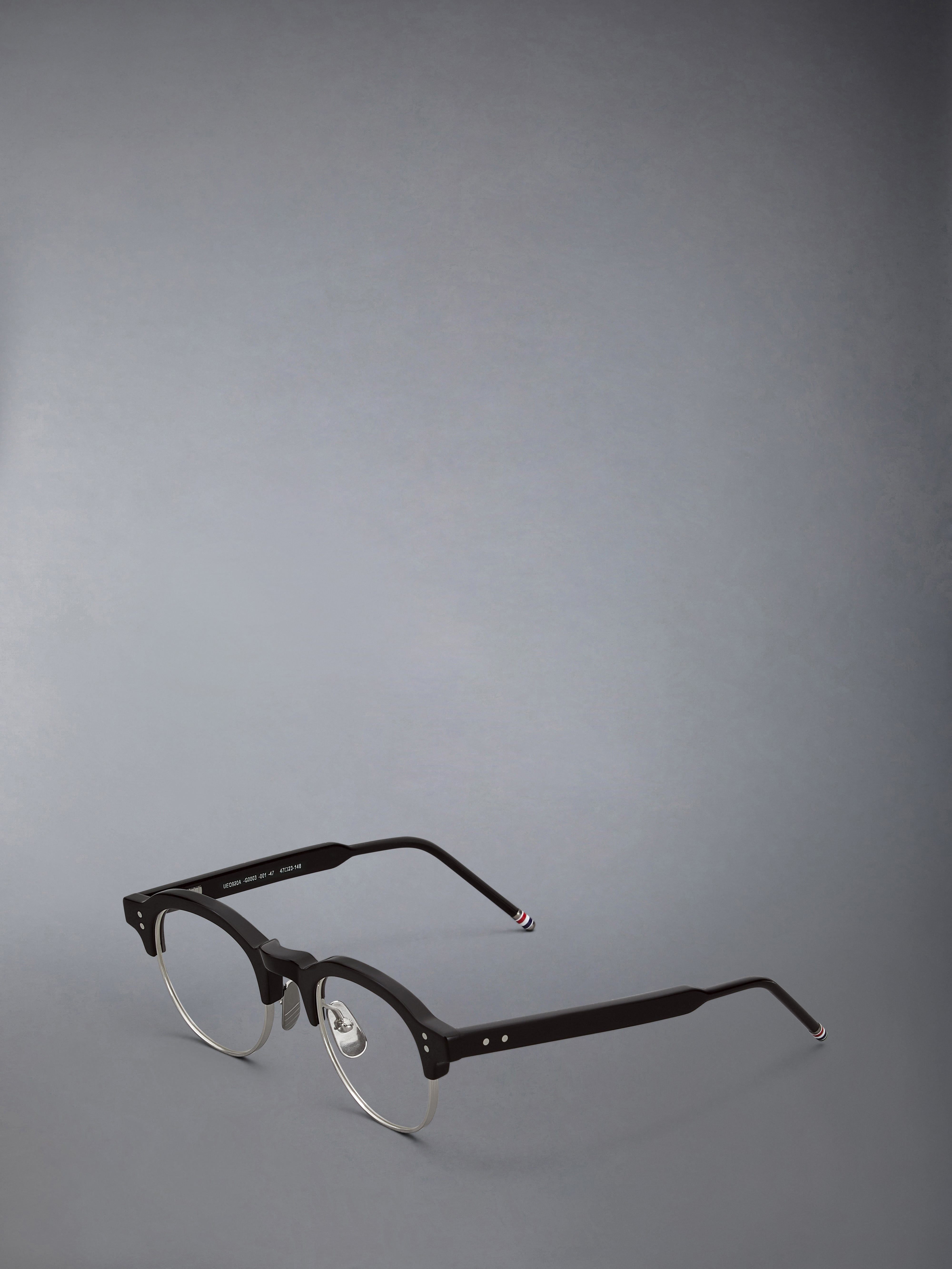 Acetate And Titanium Oval Eyeglasses - 6