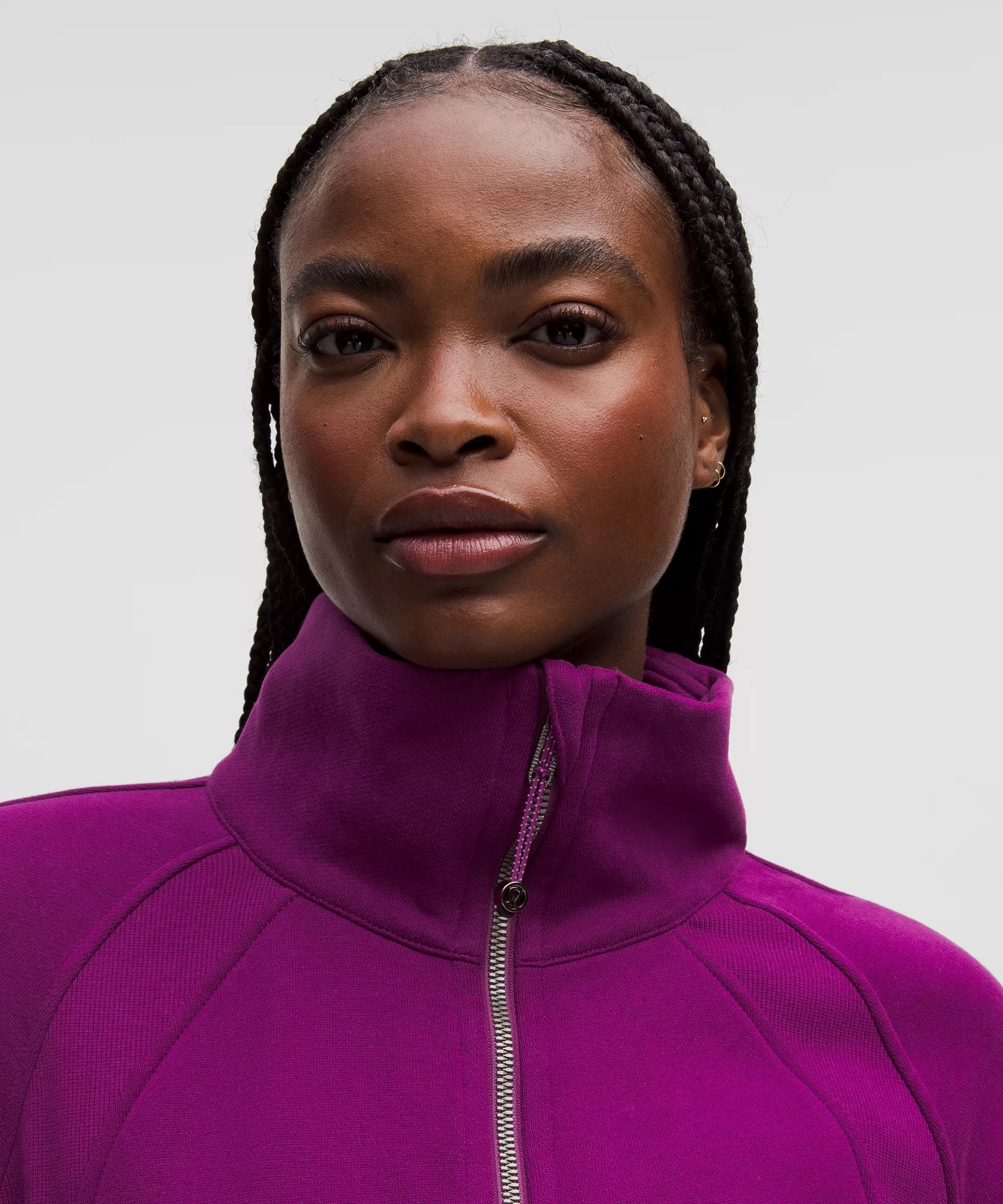 Scuba Oversized Funnel-Neck Half Zip *Long - 4