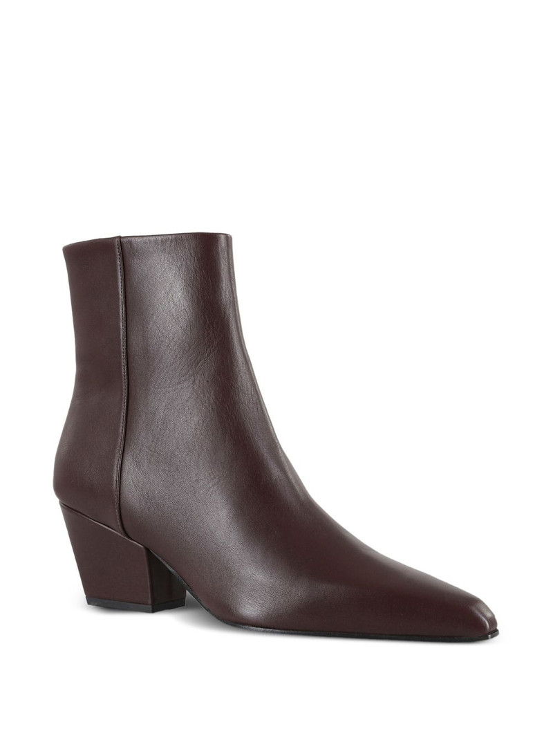 PARIS TEXAS 60mm pointed-toe block-heel boots outlook