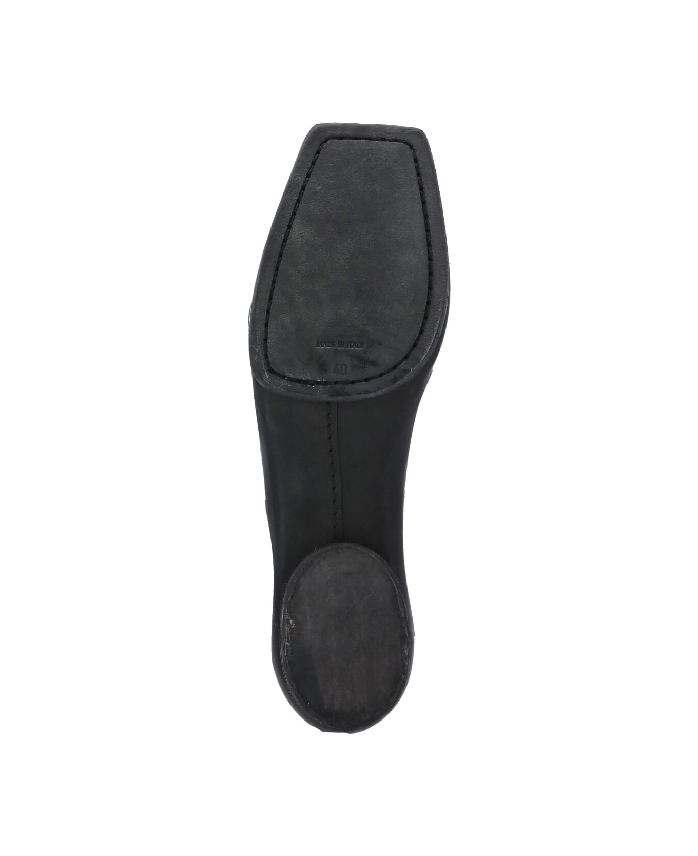 Leather Ballet Shoes - 5