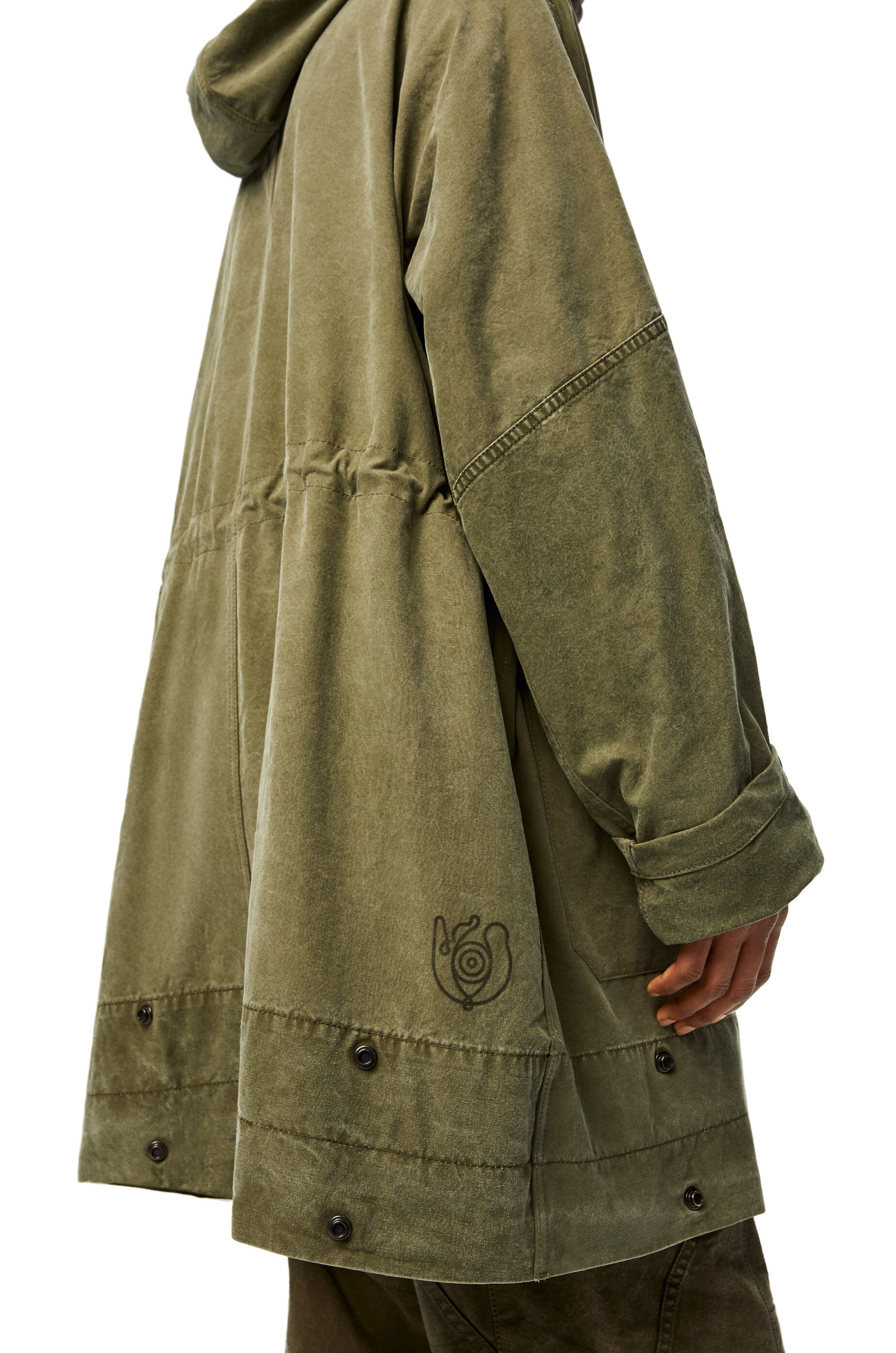 Military tent parka in cotton - 5