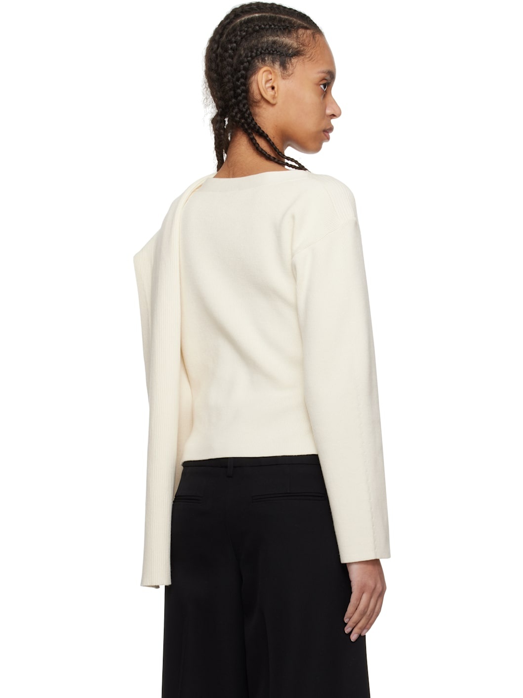 Off-White Drape Sweater - 3