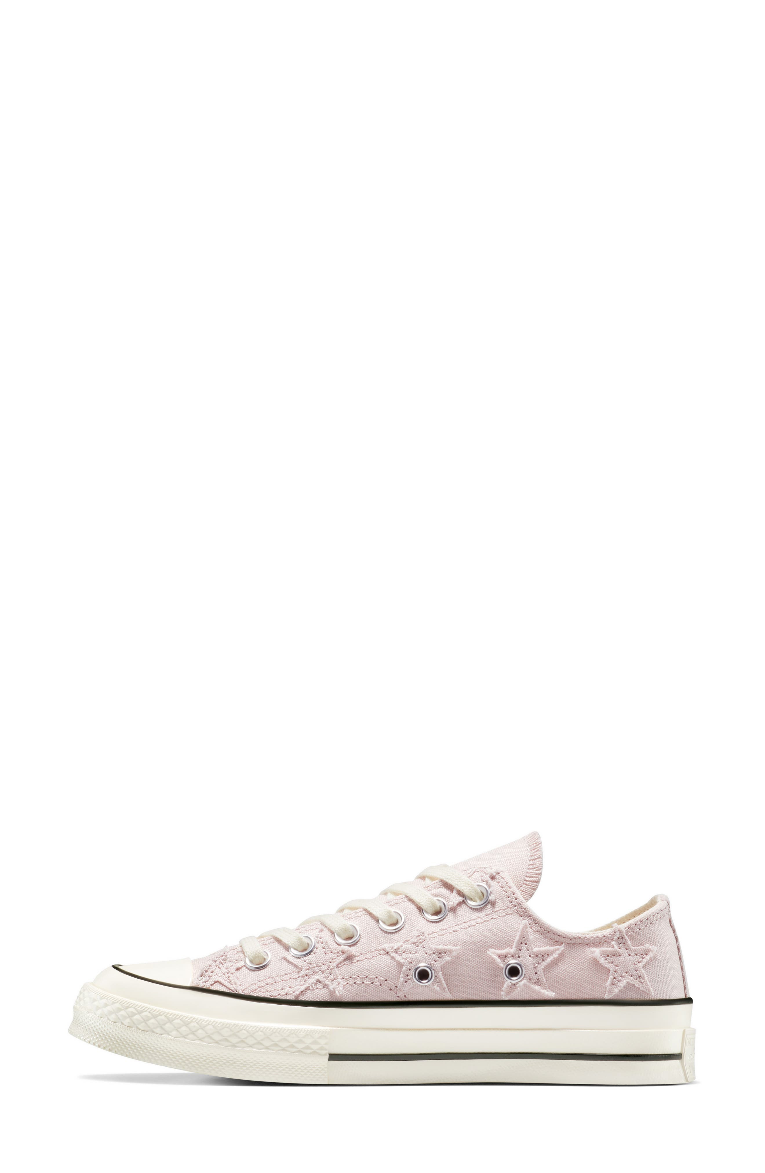 Converse Gender Inclusive Chuck 70 Celestial Low Top Sneaker in Shy Flamingo/Egret/Black at Nordstro - 8