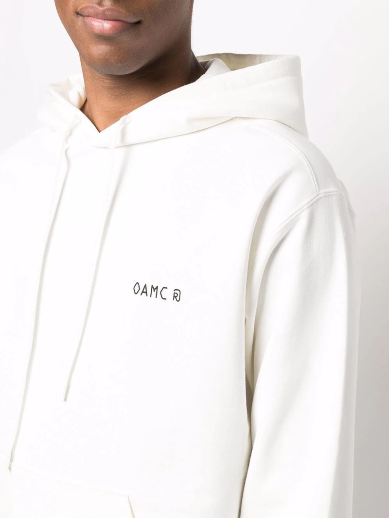 abstract-print hoodie 5