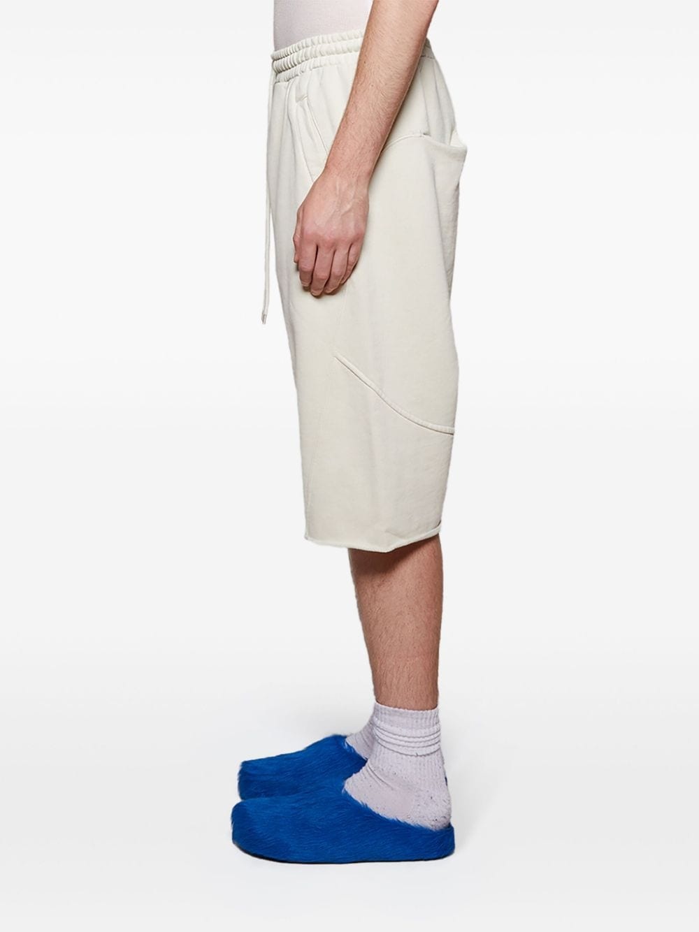 Heavy drop-crotch shorts - 4