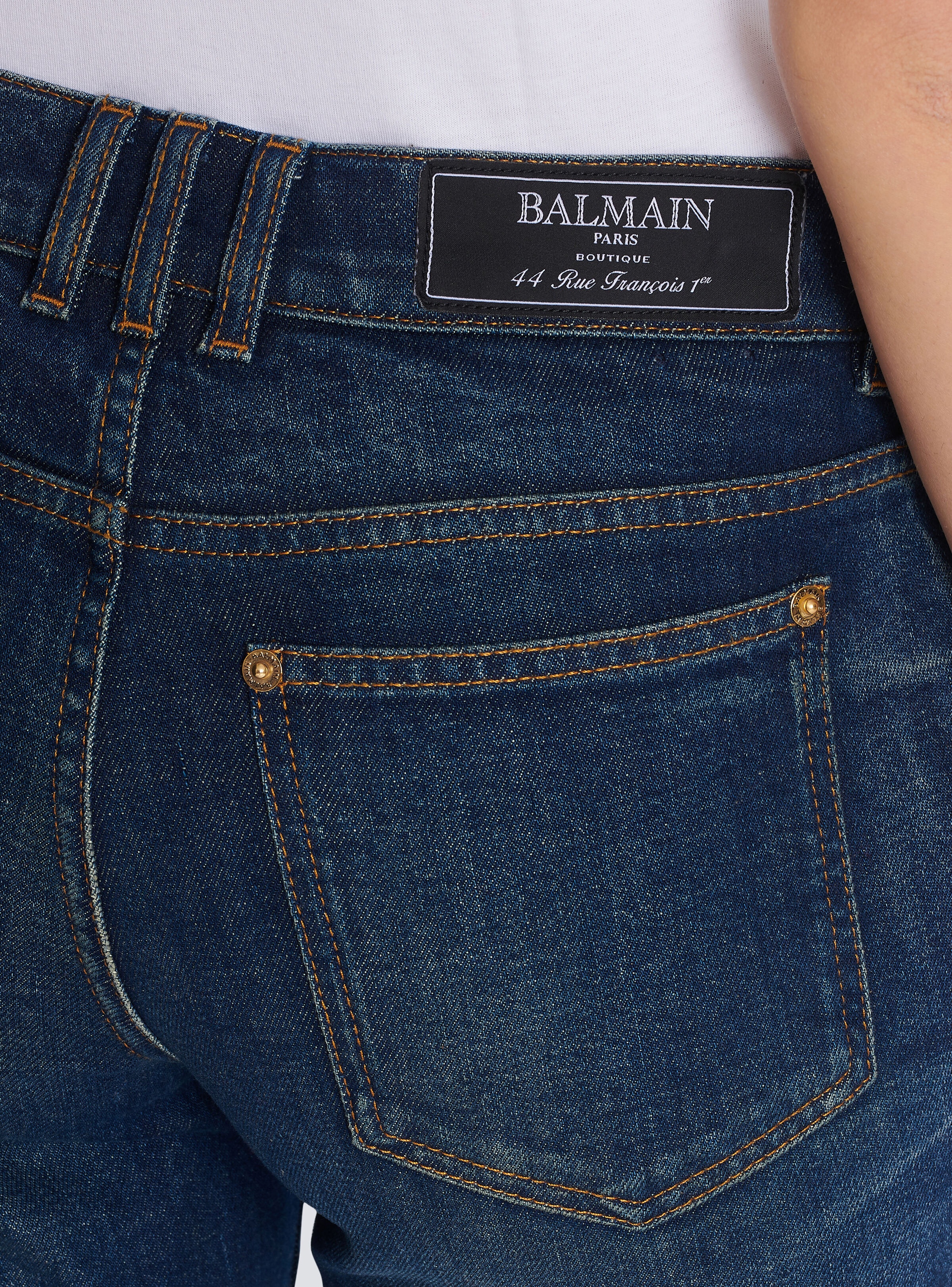 Vintage denim jeans - 7