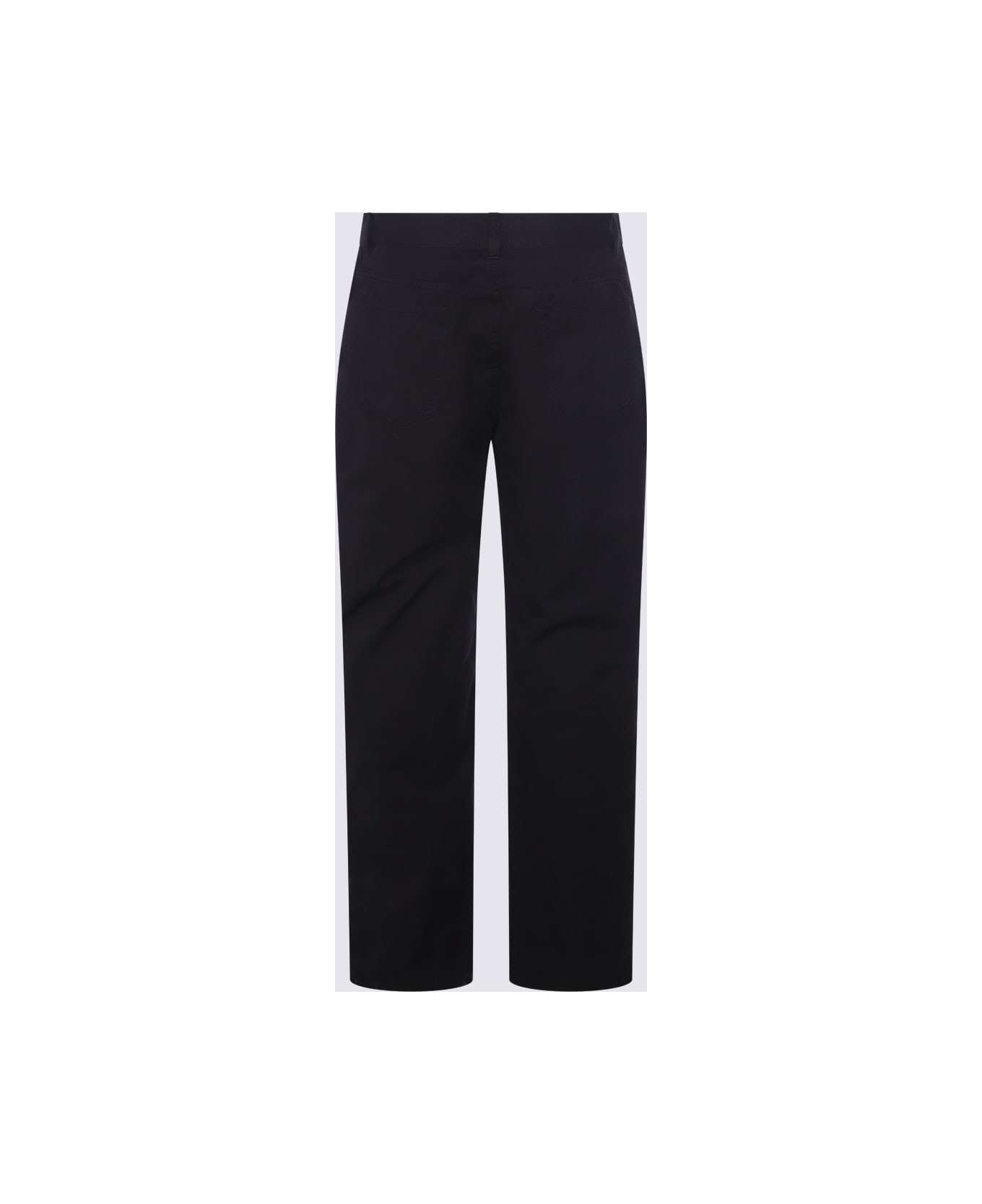 Black Cotton Landais Jeans - 2