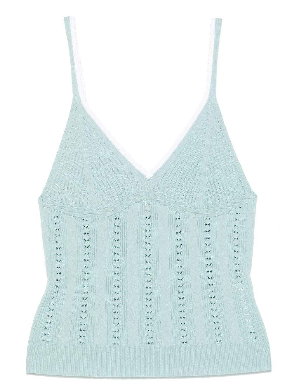 knitted tank top - 1