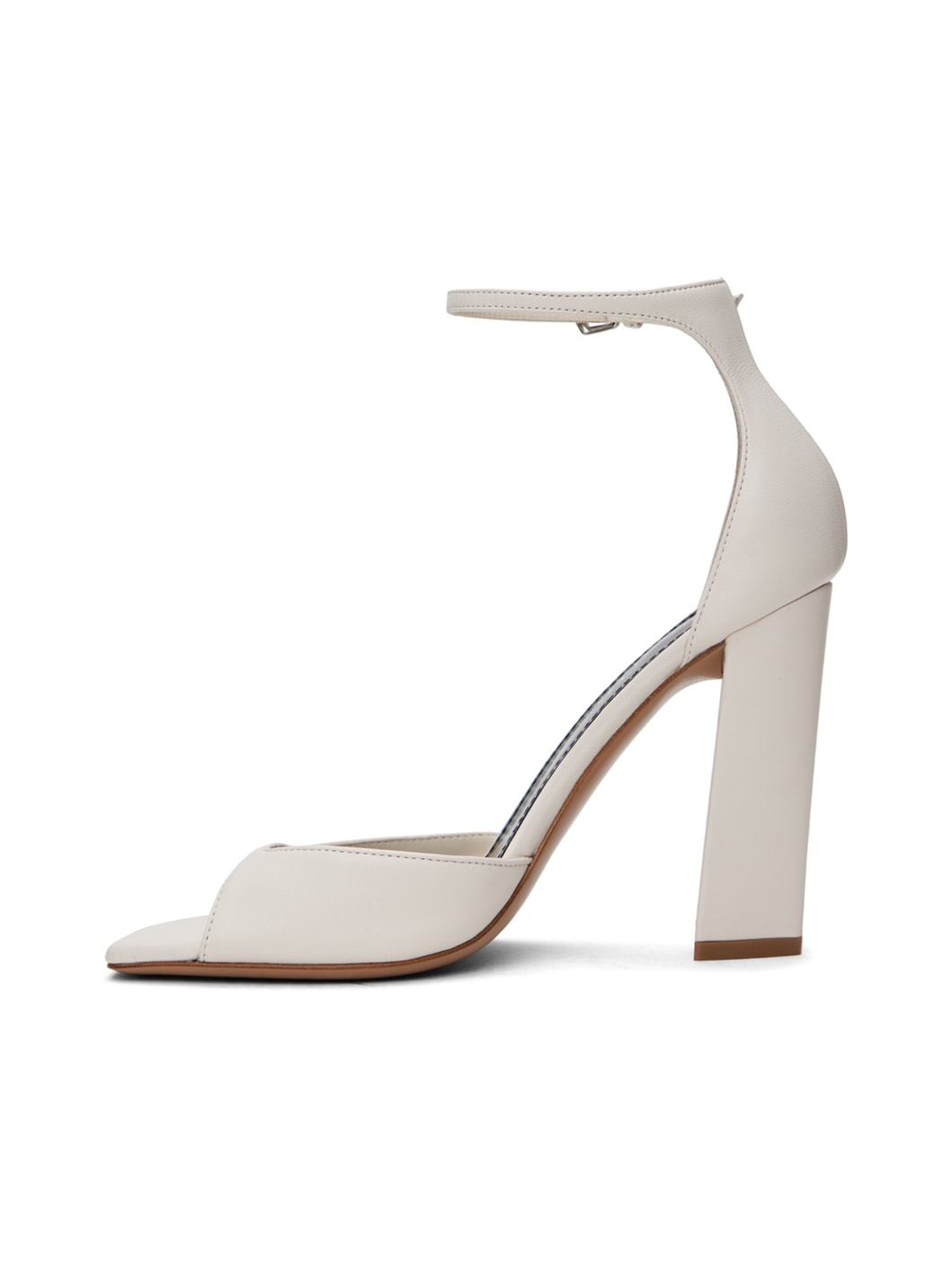 White Grace Heeled Sandals - 3