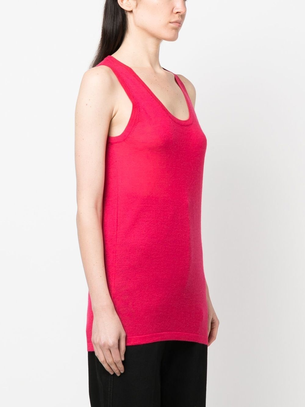 scoop neck tank top - 3