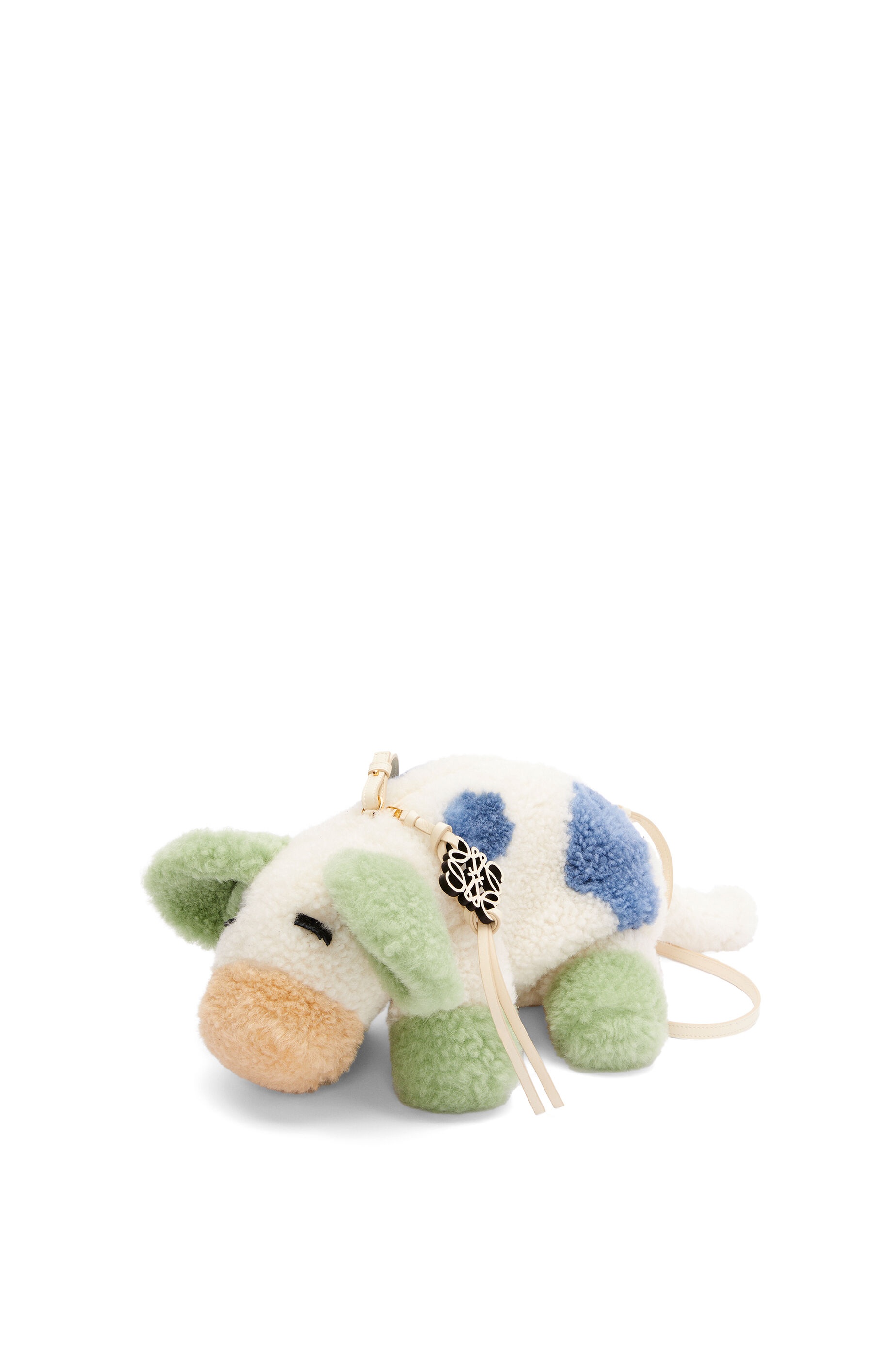 Cow bag in shearling - 1