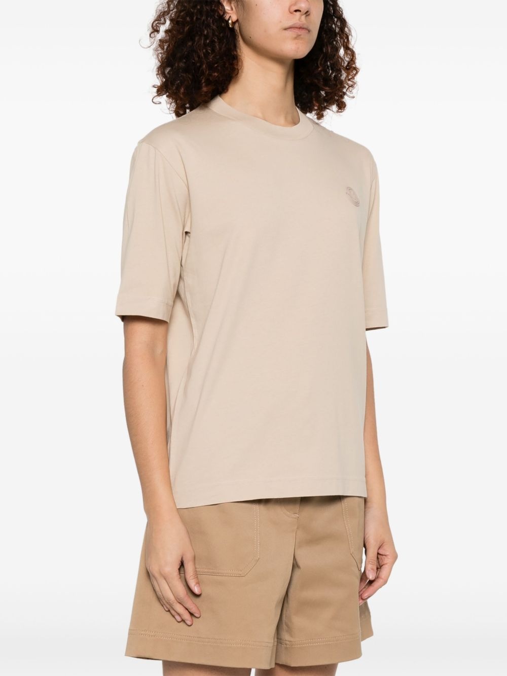 logo patch T-shirt - 3
