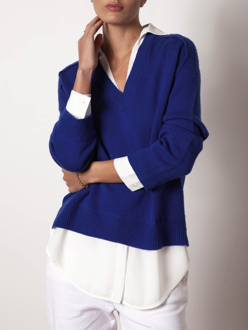 BROCHU WALKER The Looker Layered V-Neck outlook