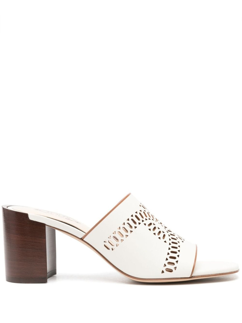 케이트 75mm 가죽 mules 1