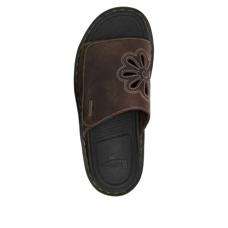 Dr. Martens Dr. Martens Zebzag Flower Sandals 'Dark Brown' 42913200 outlook