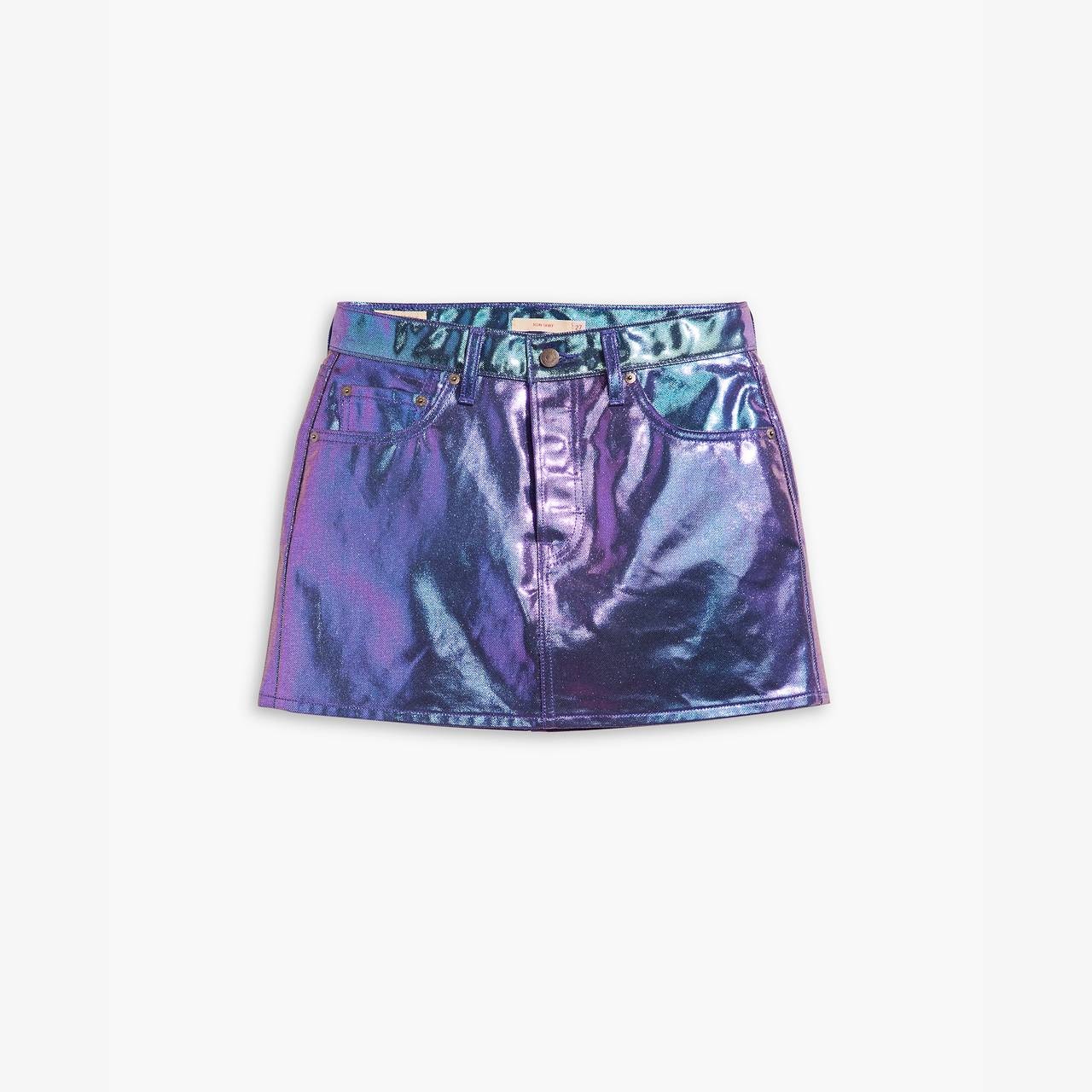 CANDY COATED PEARLESCENT ICON SKIRT - 1
