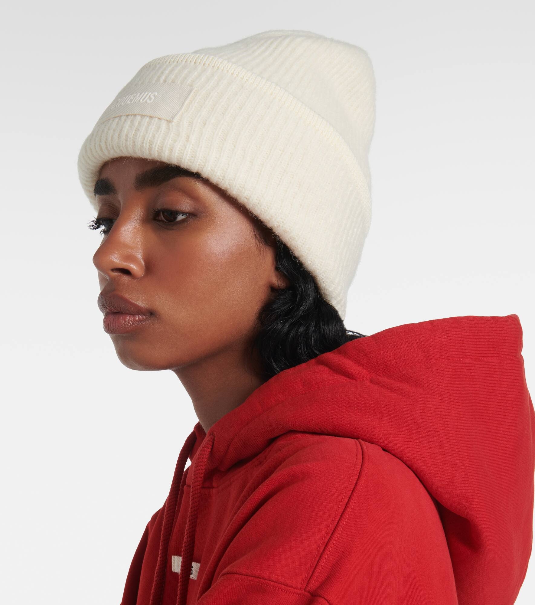 Le Bonnet alpaca and wool-blend beanie - 5