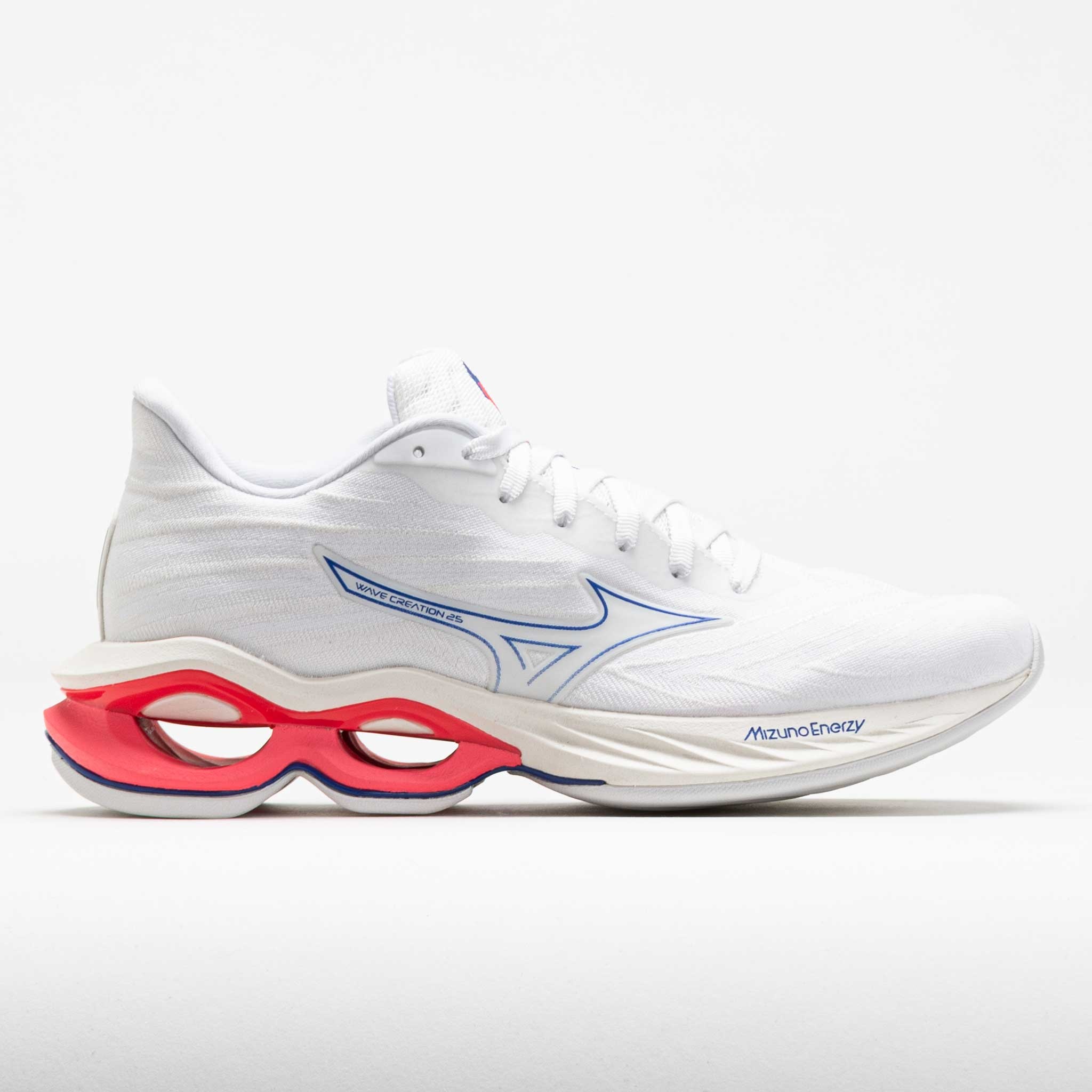 Mizuno Wave Creation 25 Women's White/Surf the Web - 1