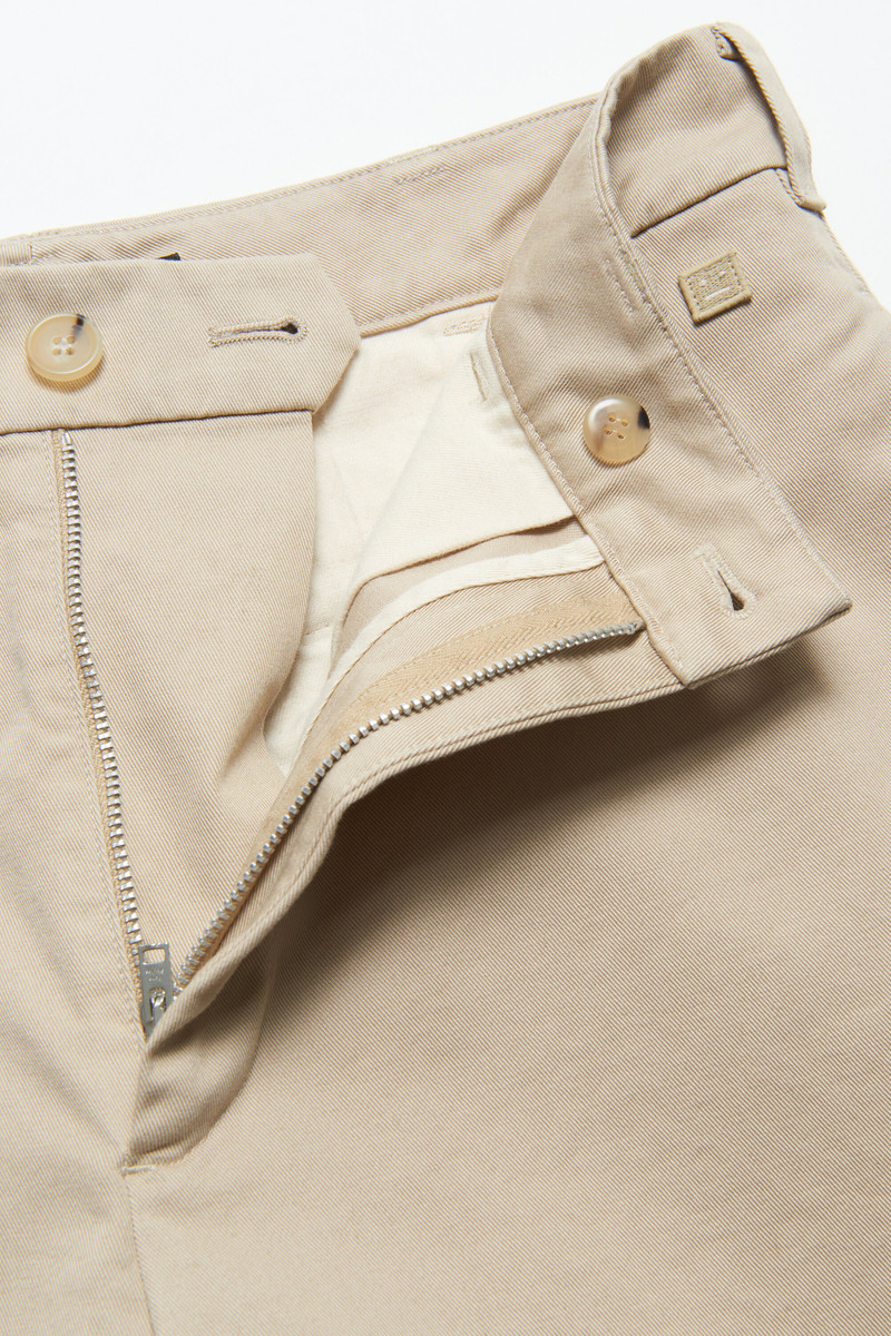Chino twill trousers - Sand beige 6