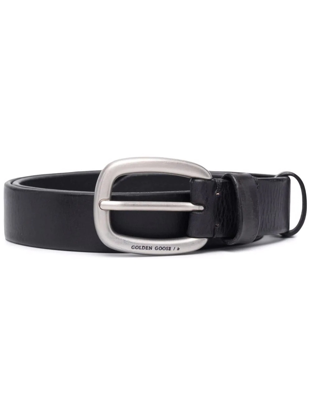 logo buckle belt - 1