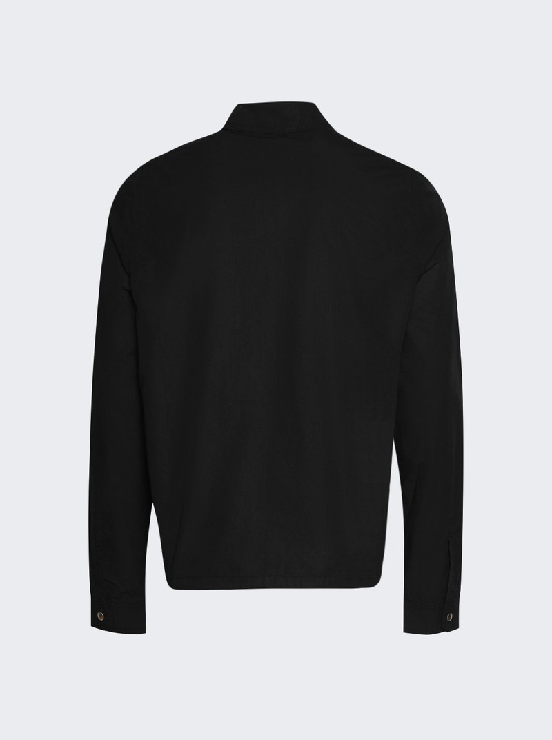Rick Owens DRKSHDW Zip Front Jacket Black outlook