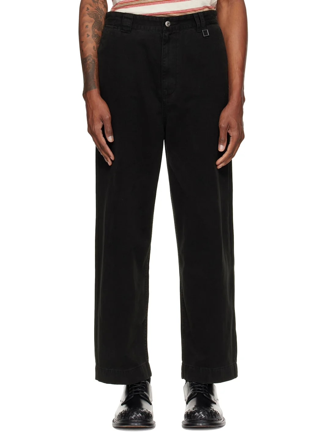 Black Chino Trousers - 1