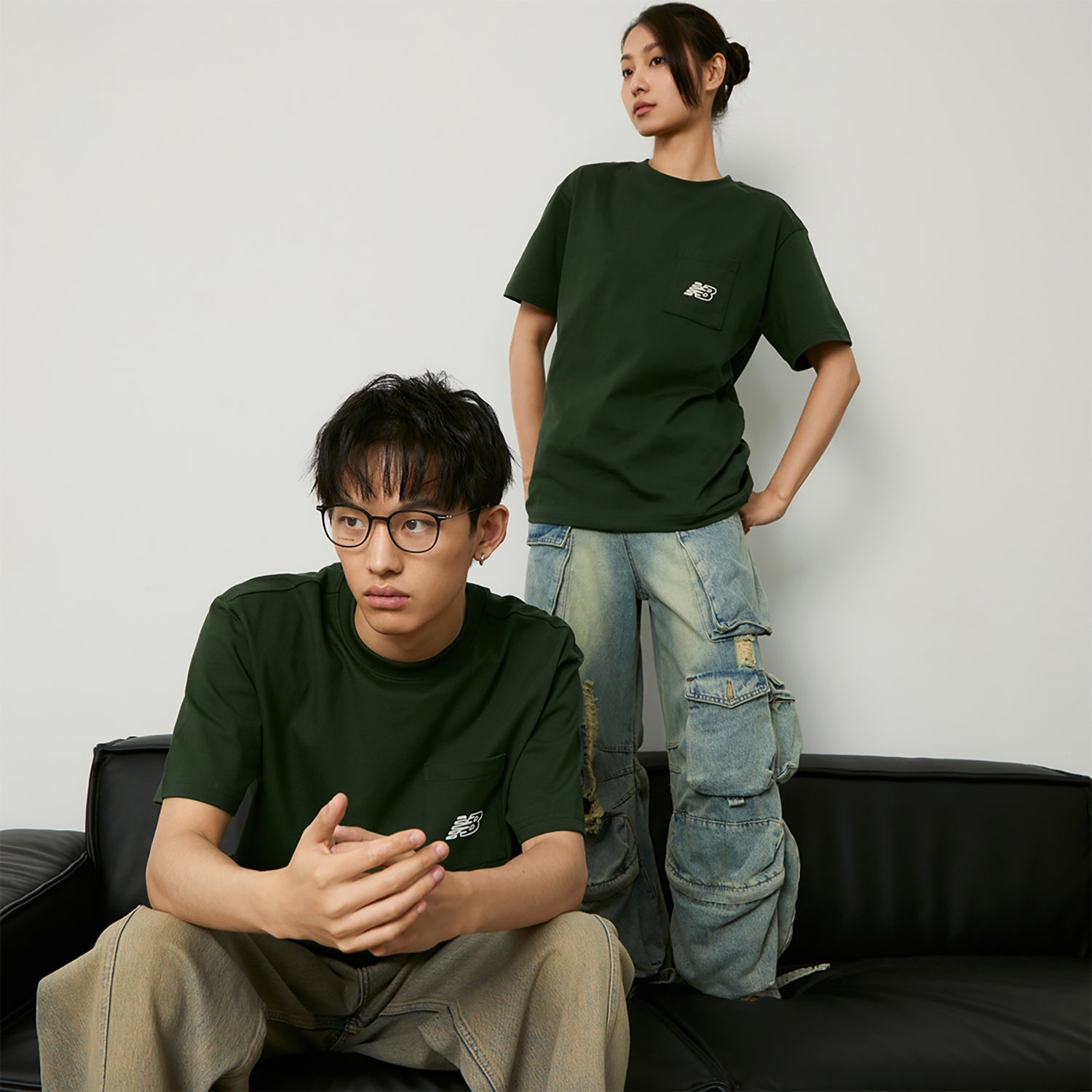 New Balance x Tombonia Graphic T-shirt Lifestyle 'Green' AMT42336-KOU - 6