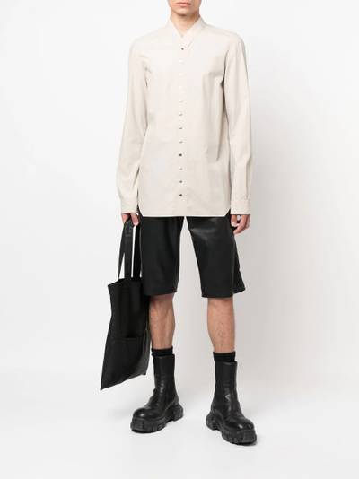 Rick Owens button-up long-sleeved shirt outlook