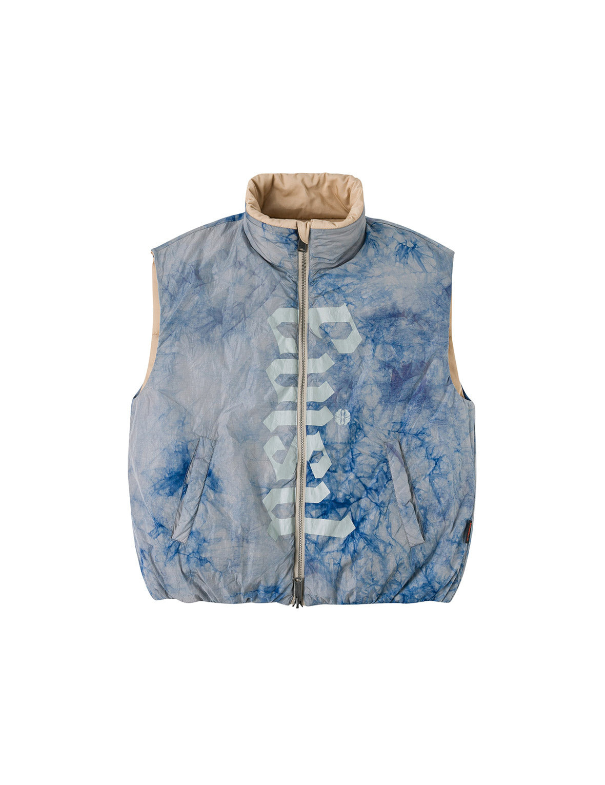 Logo Print Oversized Reversible Vest - 5