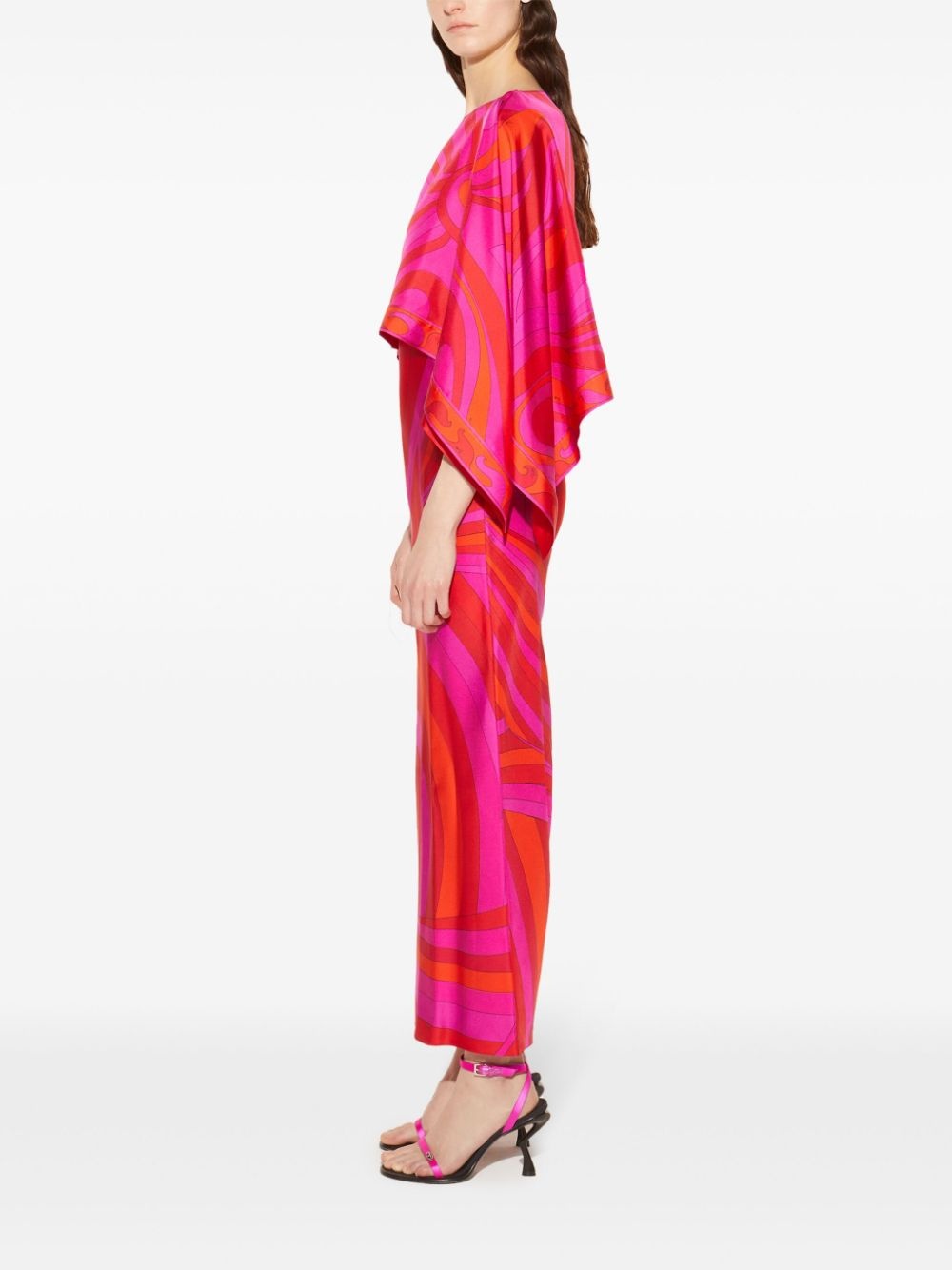 printed maxi dress - 3