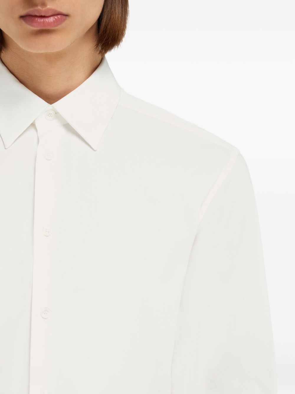F-embroidered shirt - 5